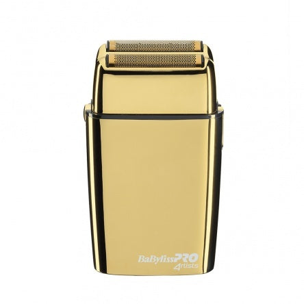 Babyliss Pro Double Foil metal razor GOLD | FOILFX02