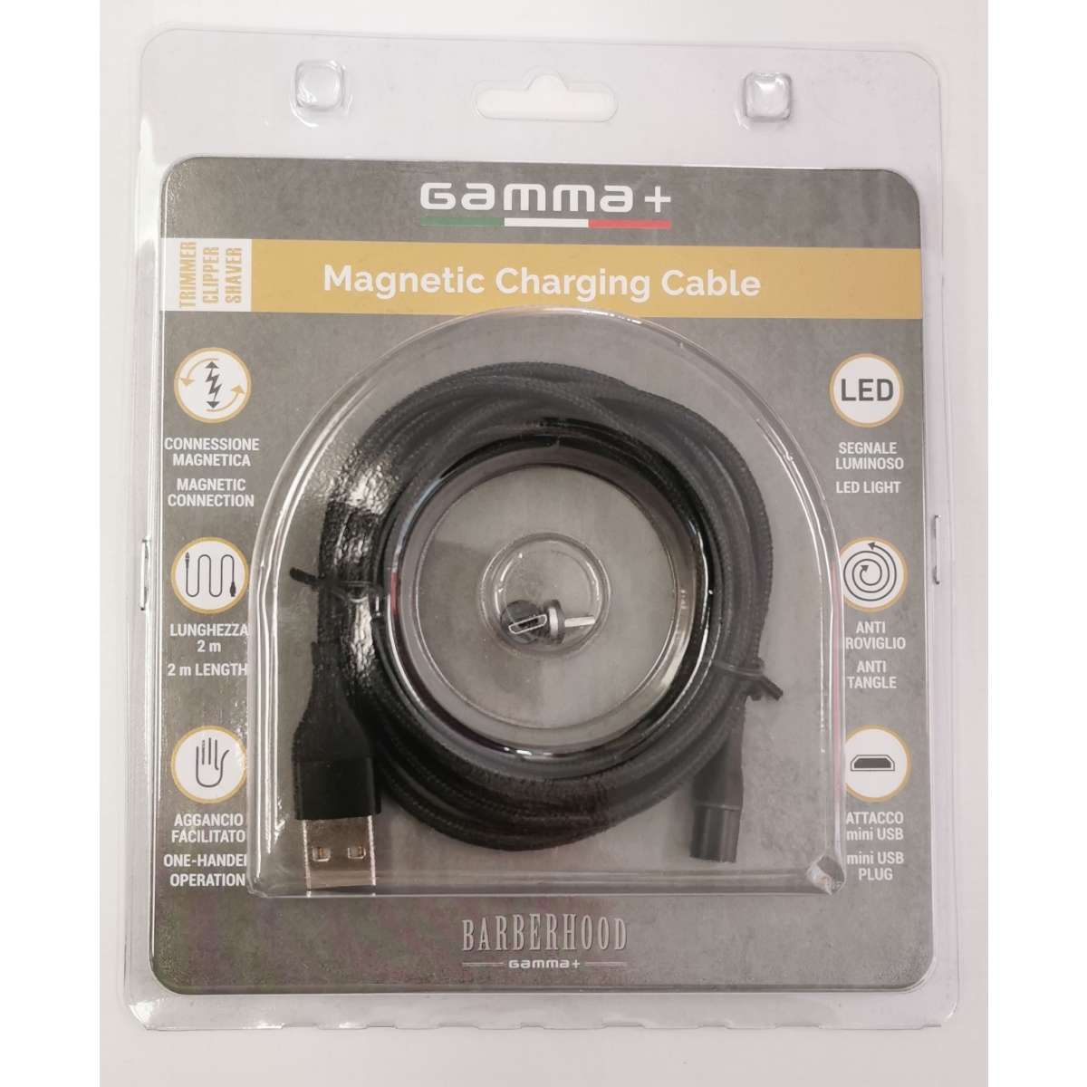 Gamma Piú magnetic charging cable