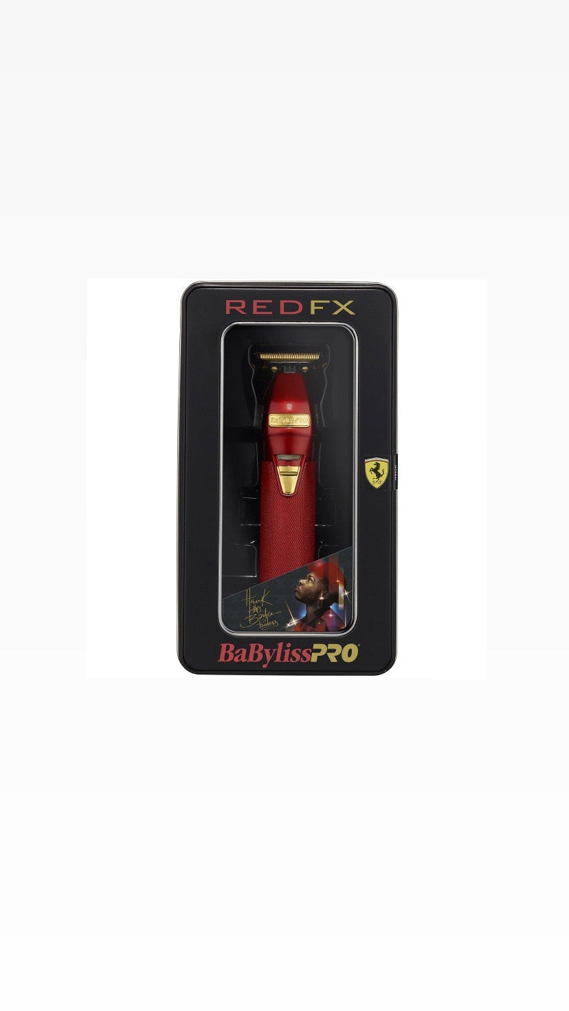 Babyliss Pro Skeleton RED FX 4ARTIST metal contour trimmer RED NEW MODEL
