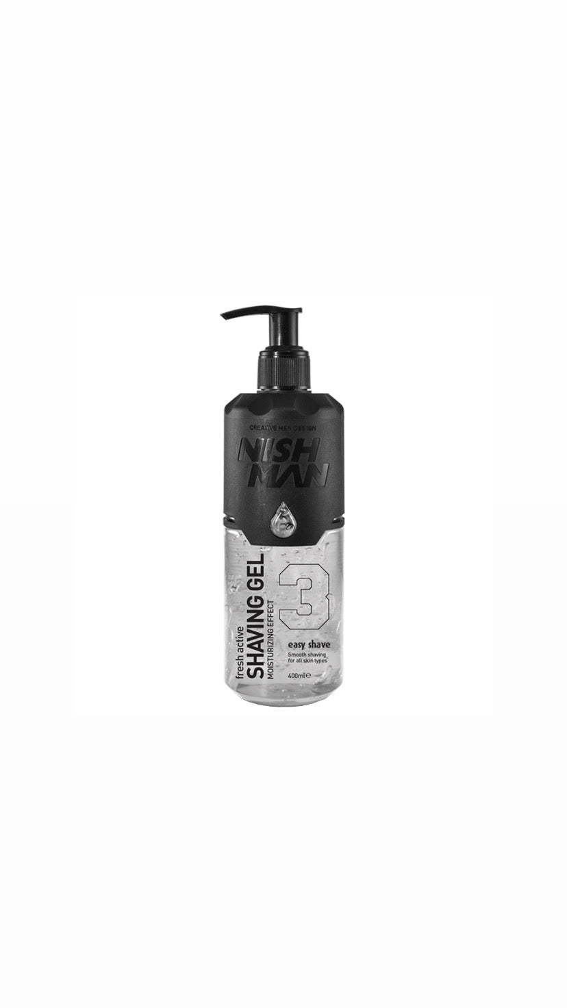 Nish Man Shaving Gel - 400 ml