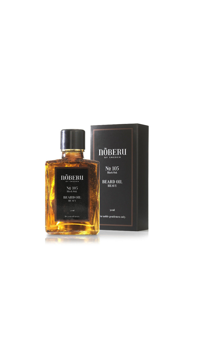 Noberu Beard Oil Heavy - Black Oak 30 ml