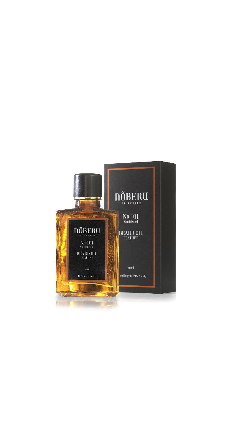 Noberu Beard Oil Feather - Sandalwood 30ml