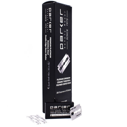 Parker Double Edge razor blades - 5 pcs/pack