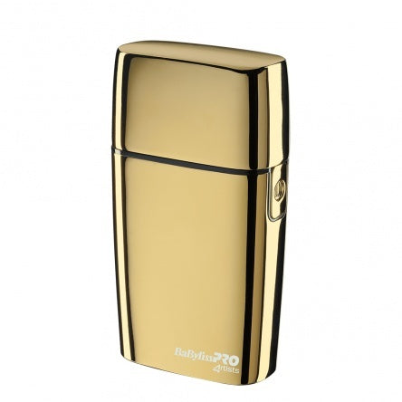 Babyliss Pro Double Foil metal razor GOLD | FOILFX02